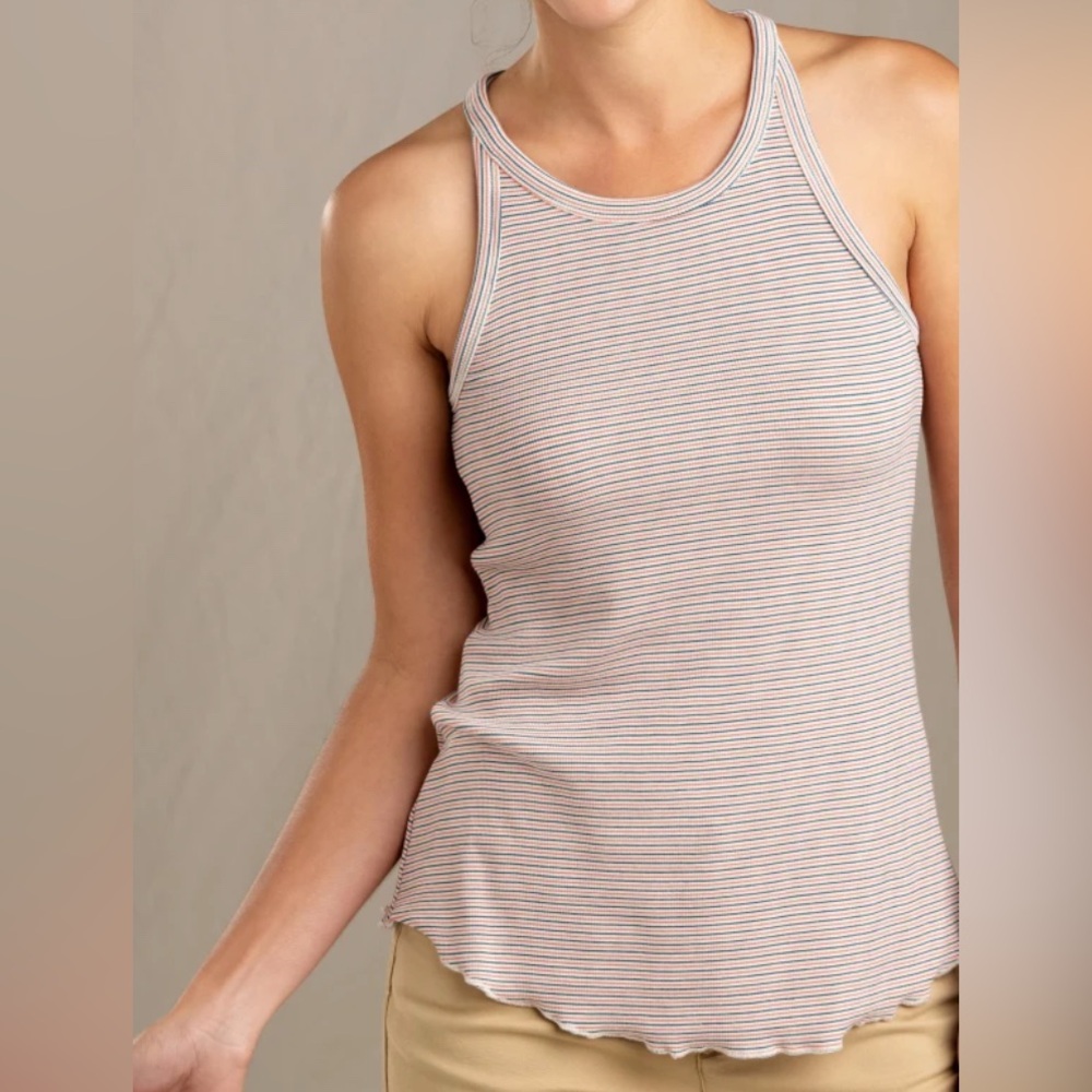 Toad&Co Daisy Rib Tank Top, W’s Size medium *3/$10* - Picture 6 of 8